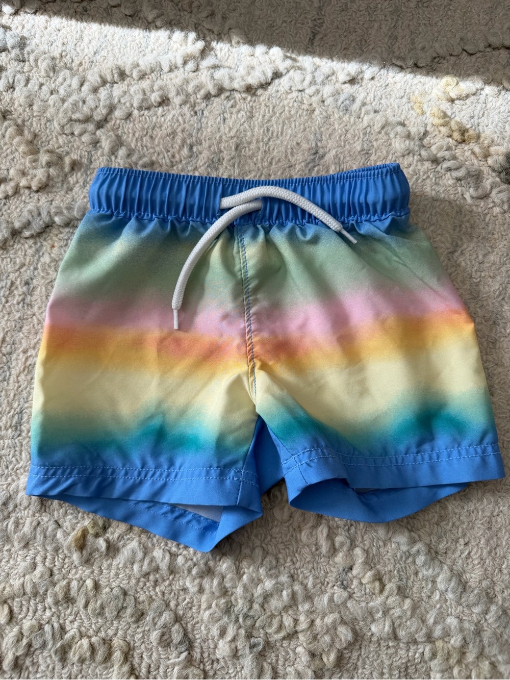 Baby Rainbow Ombre Swim Shorts 3-6 months